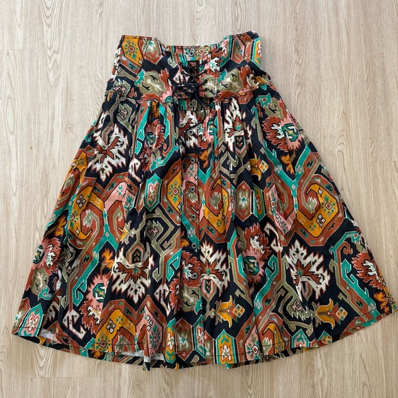 Love the Label Aztec boho midi skirt nwt - Picture 3 of 3